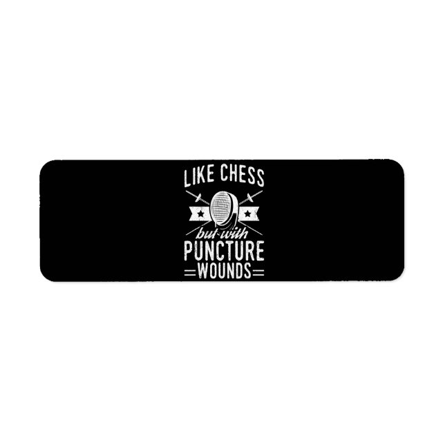 Funny Fencing Design Like Chess But With Puncture (Front)