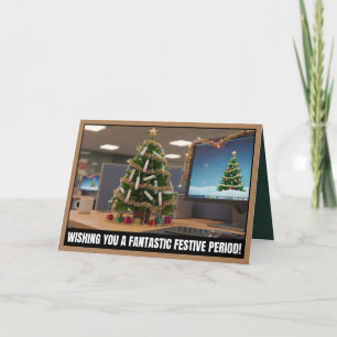 Funny festive period Christmas Card
