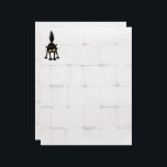 Funny Fierce Black Cat Cartoon  Letterhead<br><div class="desc">Funny Fierce Black Cat Cartoon Character looking menacing. Original Vector Art Design © BluedarkArt TheChameleonArt.</div>