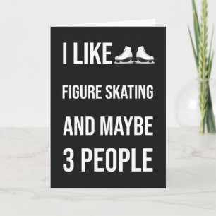 Funny Figure Skating Cards Humour For Her For Kids