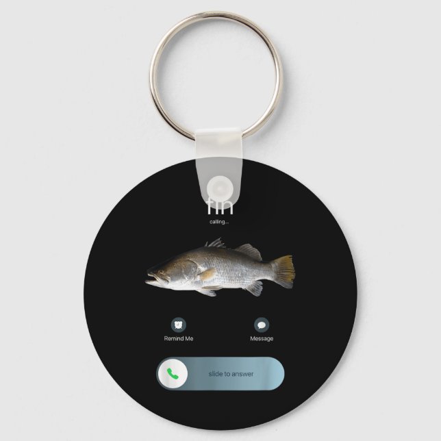 Funny Fih Calling, Fih Incoming Call Meme, Fih Fis Keychain (Front)