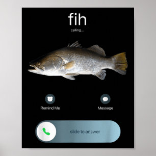 Funny Fih Calling, Fih Incoming Call Meme, Fih Fis Poster