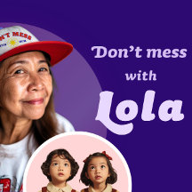 🧢 Funny Filipina Mom Gift – Don’t Mess With Lola