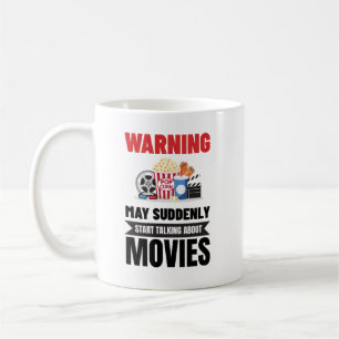 Funny Film Buff Gift for Cinephile Movie Lover Coffee Mug