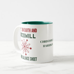 Funny FInance Christmas Mug