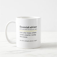 Funny Financial Advisor Definition Gift