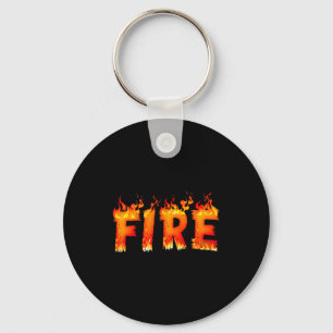 Funny Fire And Ice Costume Halloween 2024 Family M Keychain
