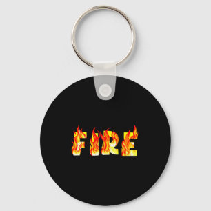 Funny Fire And Ice Fire Couple Diy Costume Hallowe Keychain