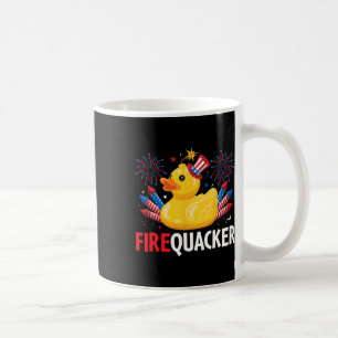 Funny Firecracker Duck 4th Of July  Coffee Mug