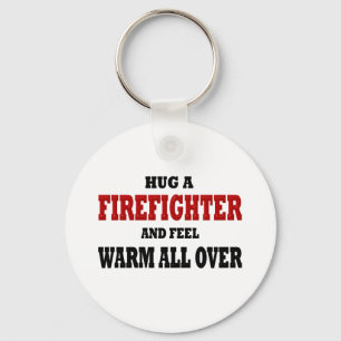 Funny Firefighter Keychain