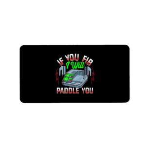 Funny FireFighter Police Office Defibrillator Label