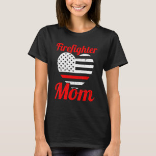 Funny Firemen Firefighter Mom Fireman Mama Mother' T-Shirt