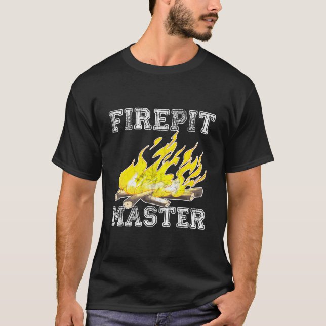 Funny Firepit Fire Pit T-Shirt (Front)