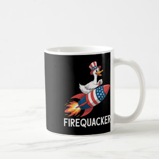 Funny Firequacker Goose 4th Of July Shirt Independ Coffee Mug