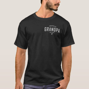 Funny First Time Grandfather Soon To Be Grandpa es T-Shirt