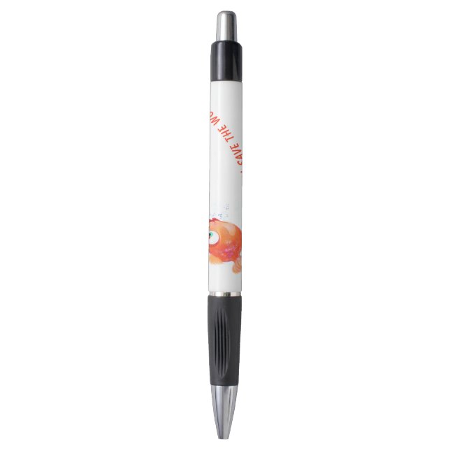 Funny Fish and Worm Pen (Front Vertical)