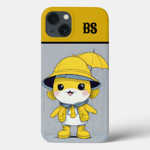 Funny Fish in Rain Boots – Beach Humour iPhone 13 Case