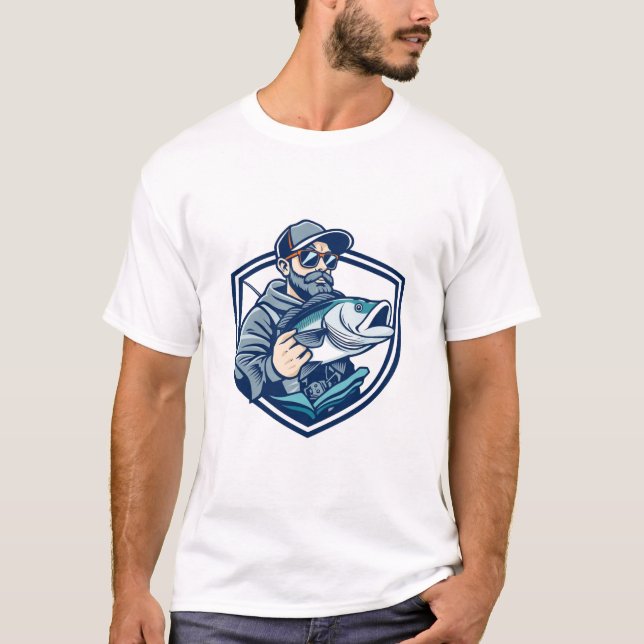 Funny Fish Whisperer Tee (Front)