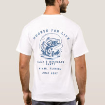 Funny Fisherman Custom Fishing Bachelor Party