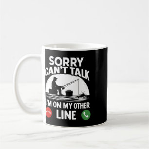 Funny Fisherman For Father's Day Fishing Dad Coffee Mug