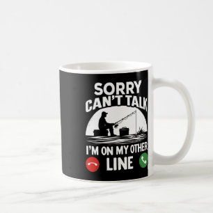 Funny Fisherman For Father's Day Fishing Dad Coffee Mug