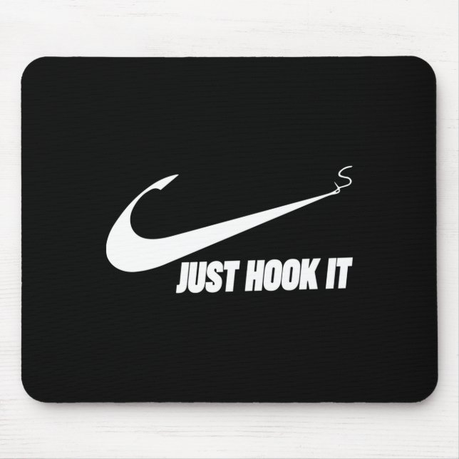Funny fisherman just hook it performance  mouse pad (Front)