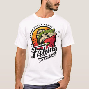 Funny Fisherman Outfit - Fishing Season Present Id T-Shirt