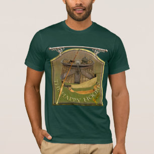Funny Fishermans British Pub Sign T-Shirt