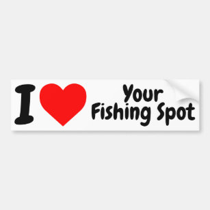 Funny Fishing Bumper Sticker Decal for Fishermen