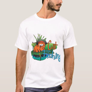 Funny Fishing - Cat Fishing T-Shirt