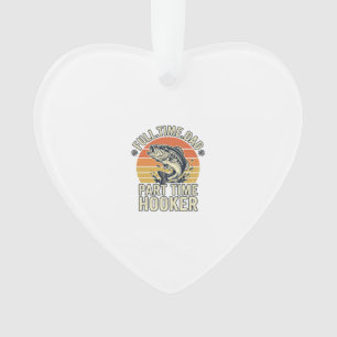 Funny Fishing Dad Vintage Bass Shirt Design (2)_1 Ornament
