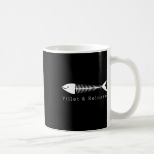 Funny Fishing Fisherman Humour Tee Fillet And Rele Coffee Mug
