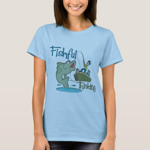 Funny Fishing - Fishful Thinking T-Shirt