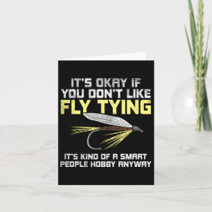Funny Fishing Fly Fishing Gift Card