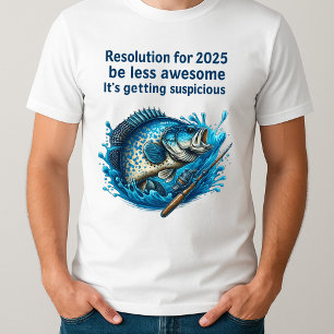 funny fishing from reel cool dad T-Shirt