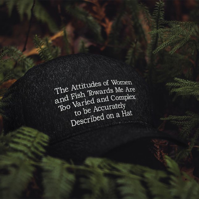 Funny Fishing Hat for Him Dad Fathers Day (Creator Uploaded)