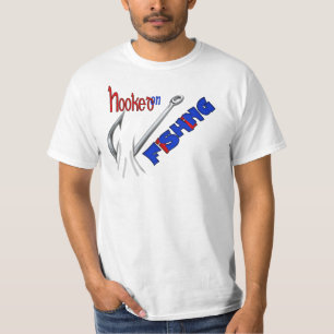 Funny Fishing Hooked On Fishing T-Shirt