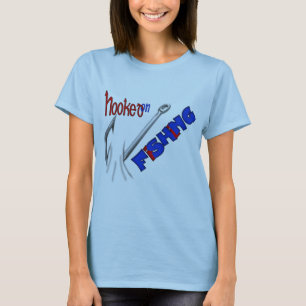 Funny Fishing Hooked On Fishing T-Shirt