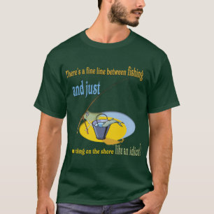 Funny Fishing Idiot T-Shirt