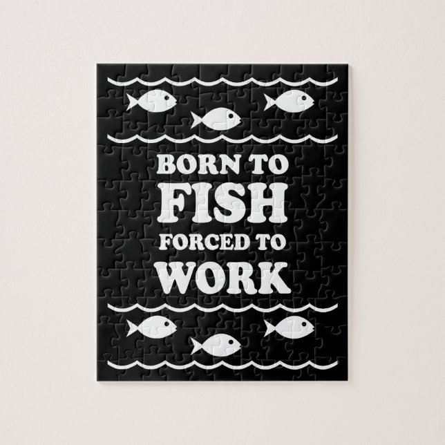 funny fishing jigsaw puzzle (Vertical)