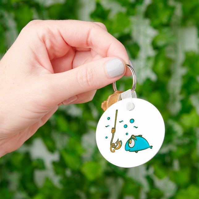 Funny Fishing Keychain (Creator Uploaded)