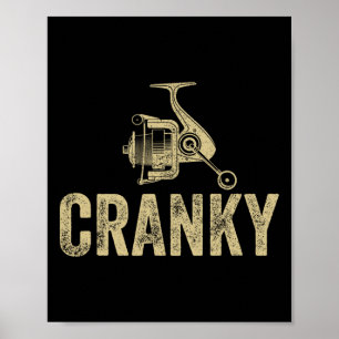 Funny Fishing Men Dad  Poster
