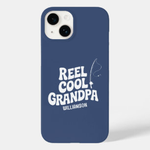 Funny Fishing Reel Cool grandpa Fathers day gift  Case-Mate iPhone 14 Case