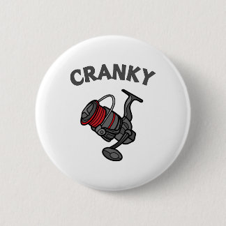 Funny Fishing Reel Pun Shirt For Fishermen  2 Inch Round Button