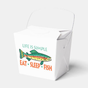 Funny Fishing Saying Favor Box