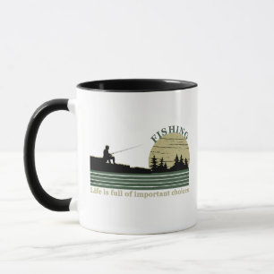 Funny Fishing sayings Mug