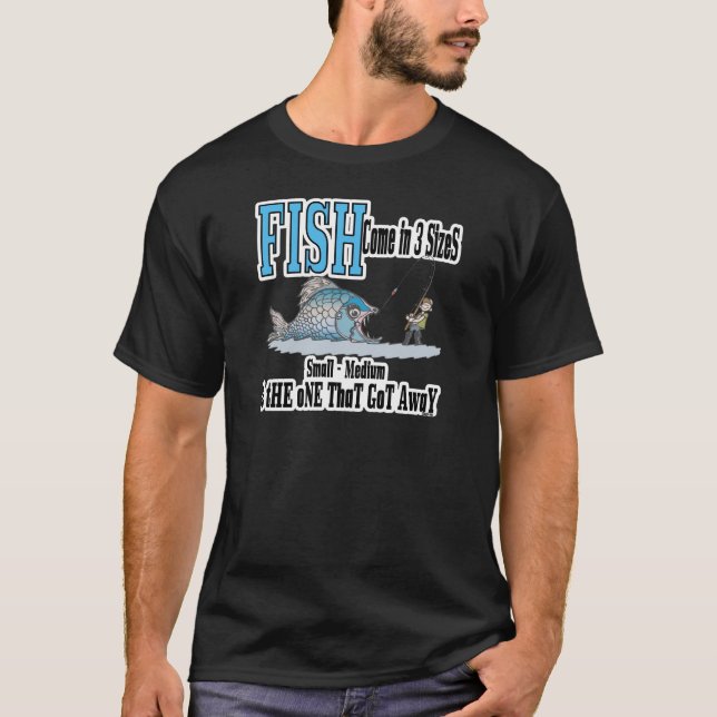 Funny Fishing Shirt Fishing Humour Fishing 3 Sizes (Front)