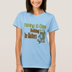 Funny Fishing Shirt Fishing Humour Fishing Beer
