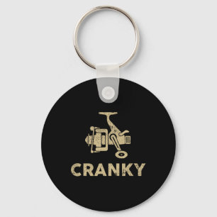 Funny Fishing Tee For Men Keychain