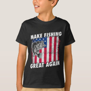 Funny Fishing Trump Gifts T-Shirt